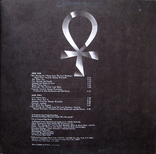 Dionne Warwicke* : The Love Machine (LP, Album, Gat)