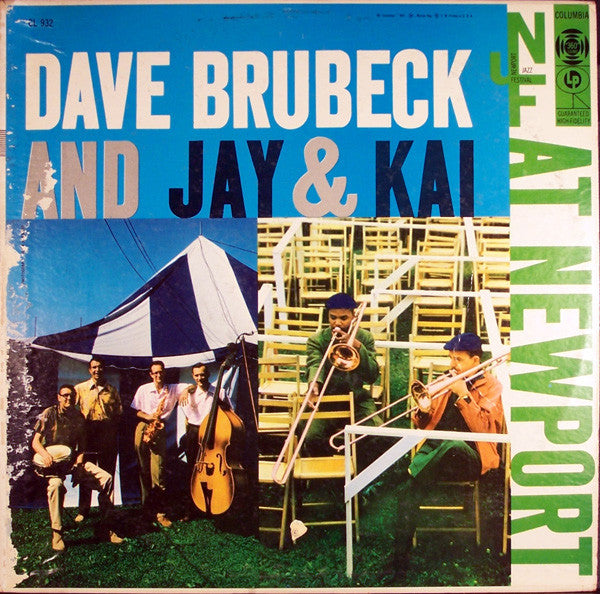 Dave Brubeck And Jay* & Kai* : At Newport (LP, Album, Mono, Hol)