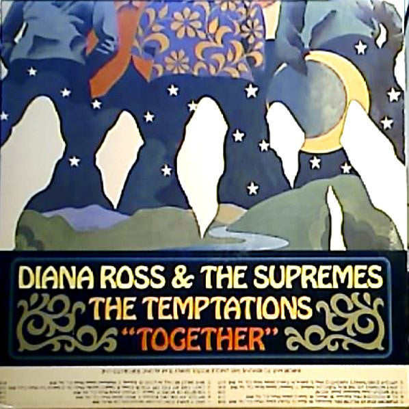 Diana Ross & The Supremes* With The Temptations : Together (LP, Album, Ind)