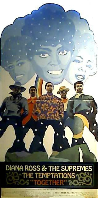 Diana Ross & The Supremes* With The Temptations : Together (LP, Album, Ind)
