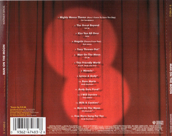 Various : Man On The Moon (Music From The Motion Picture) (CD, Album, Comp, Whi)