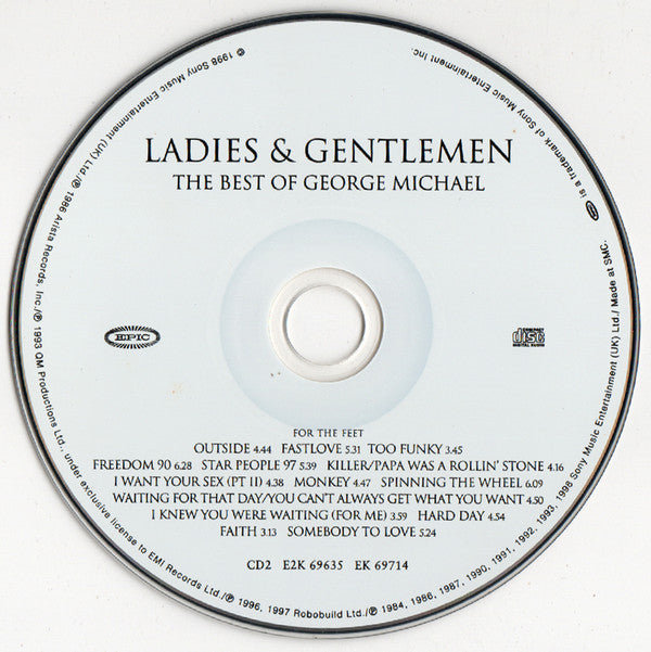 George Michael : Ladies & Gentlemen (The Best Of George Michael) (2xCD, Comp)