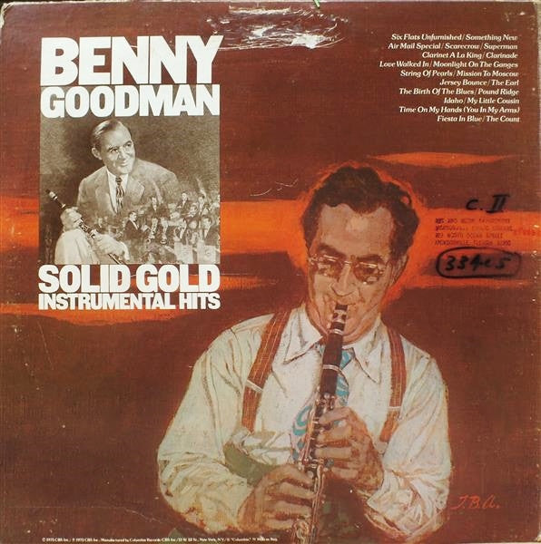 Benny Goodman : Solid Gold Instrumental Hits (2xLP, Comp)