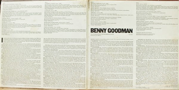 Benny Goodman : Solid Gold Instrumental Hits (2xLP, Comp)