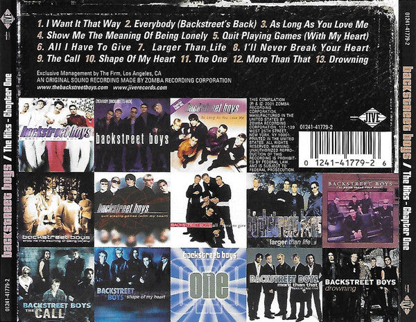 Backstreet Boys : The Hits - Chapter One (CD, Comp)