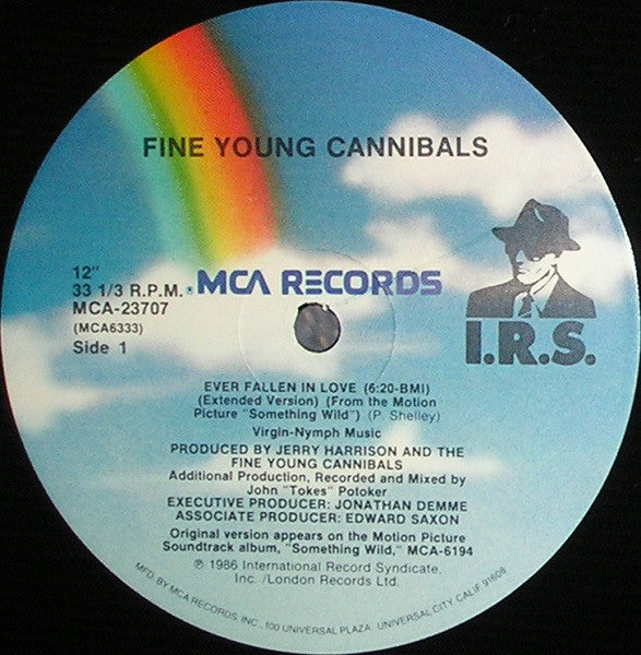 Fine Young Cannibals : Ever Fallen In Love (Extended Version) (12")