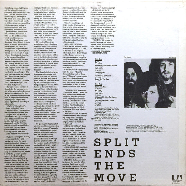 The Move : Split Ends (LP, Comp)