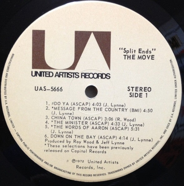 The Move : Split Ends (LP, Comp)