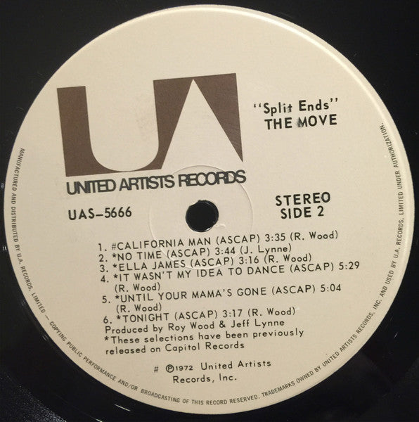 The Move : Split Ends (LP, Comp)