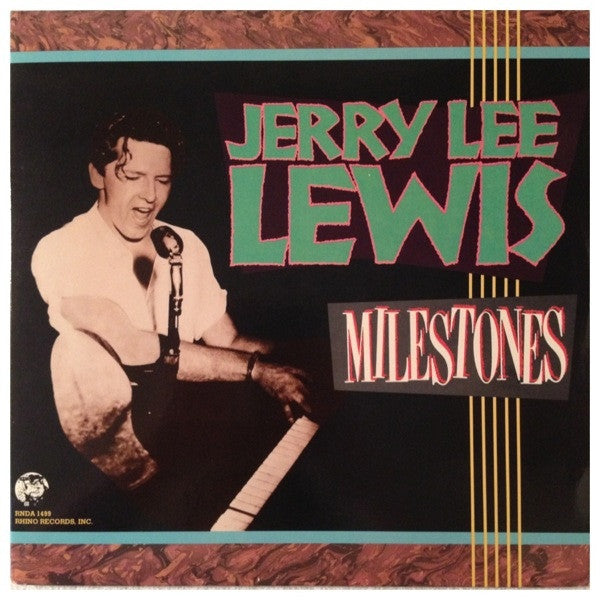 Jerry Lee Lewis : Milestones (2xLP, Comp, Tra)