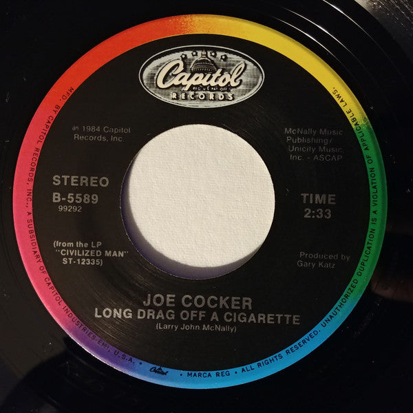 Joe Cocker : You Can Leave Your Hat On (7", Single)