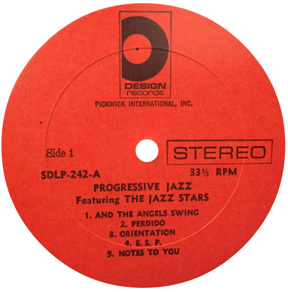 The Jazz Stars : Progressive Jazz. (LP)