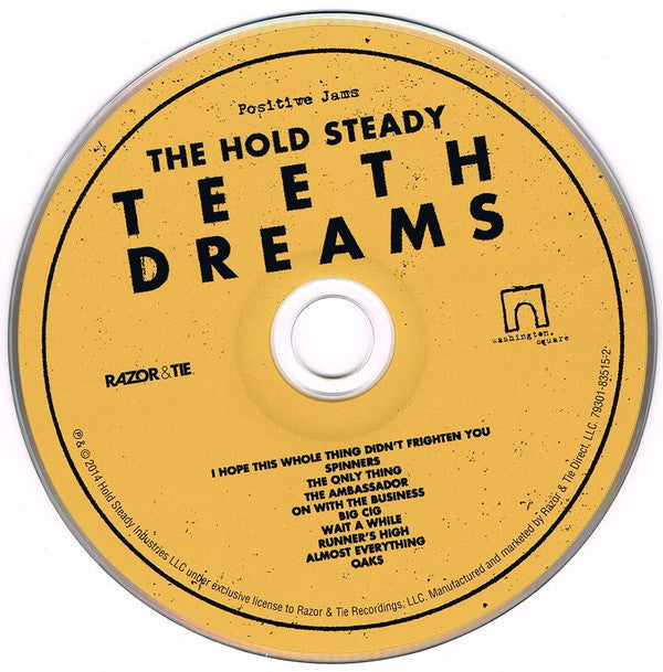 The Hold Steady : Teeth Dreams (CD, Album)