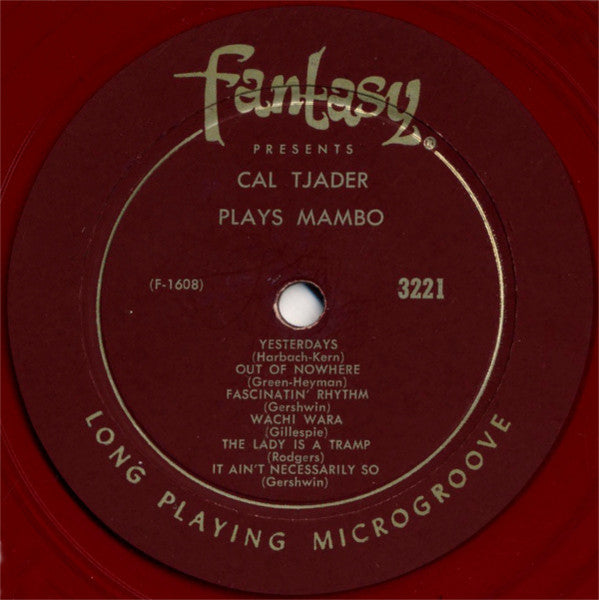 Tjader* : Tjader Plays Mambo (LP, Album, Mono, Red)