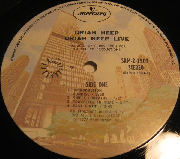 Uriah Heep : Uriah Heep Live (2xLP, Album, RE)