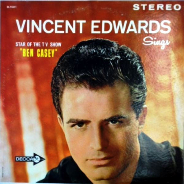 Vincent Edwards* : Vincent Edwards Sings (LP, Album)