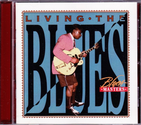 Various : Living The Blues - Blues Masters (CD, Comp, RE)