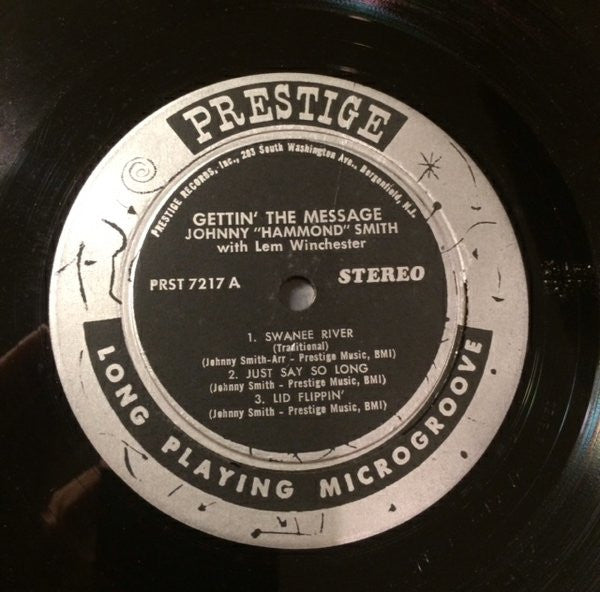 Johnny Hammond With Lem Winchester : Gettin' The Message (LP, Album, Mic)