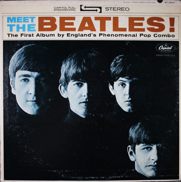 The Beatles : Meet The Beatles! (LP, Album, Scr)
