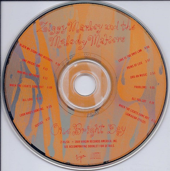 Ziggy Marley And The Melody Makers : One Bright Day (CD, Album, Lon)