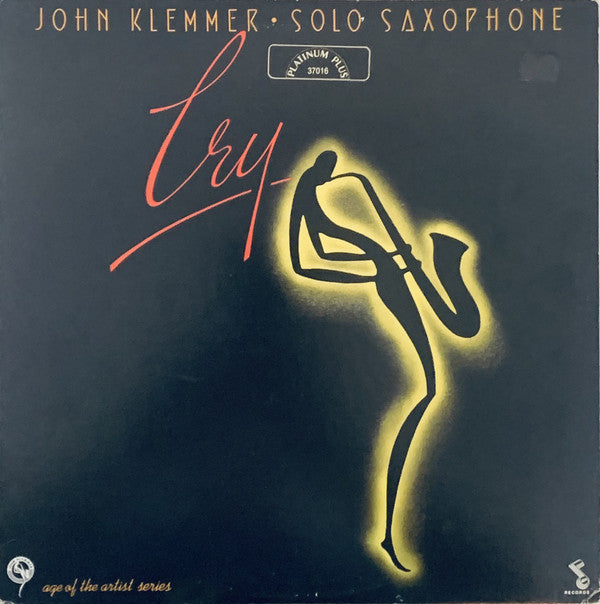 John Klemmer : Cry (LP, Album, RE, Rai)