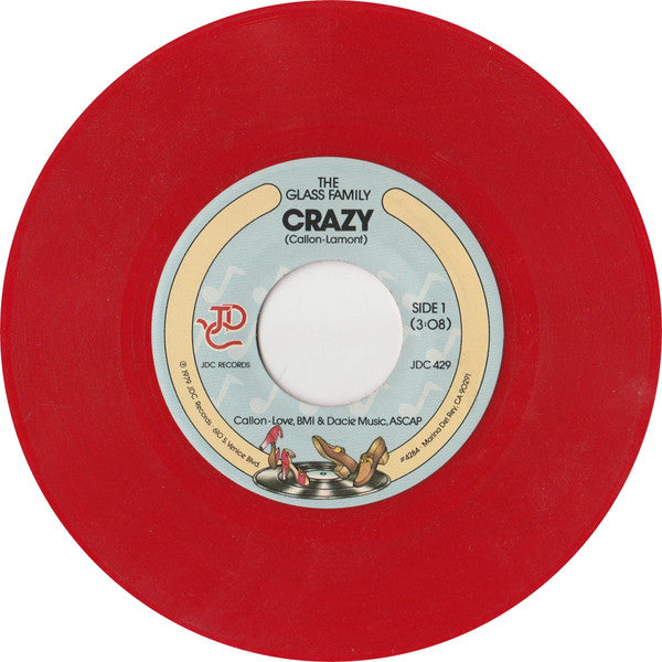 The Glass Family : Crazy (7", Red)