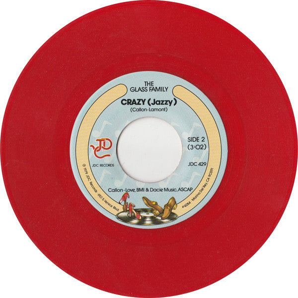The Glass Family : Crazy (7", Red)