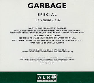 Garbage : Special (CD, Single, Promo)