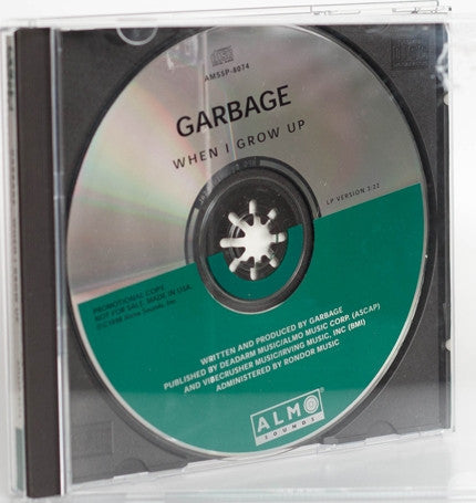 Garbage : When I Grow Up (CD, Single, Promo)