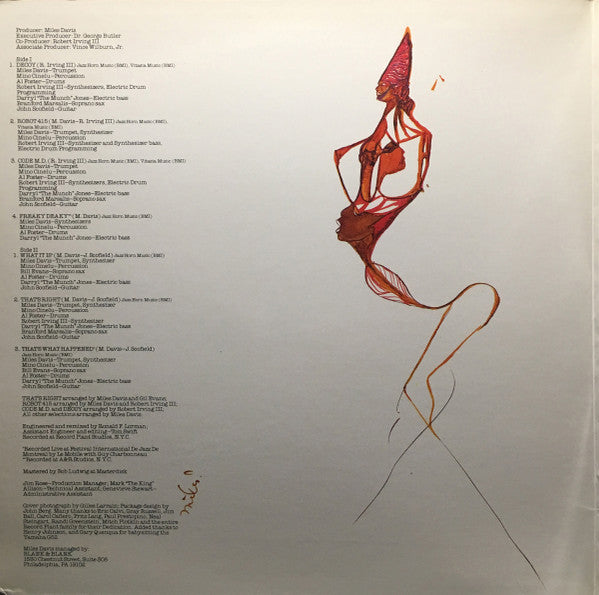 Miles Davis : Decoy (LP, Album, Pit)