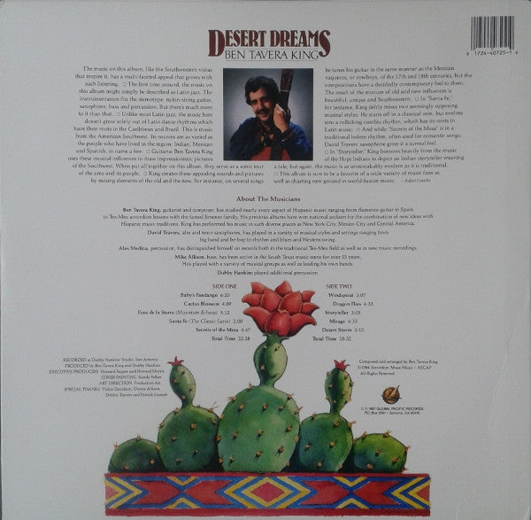 Ben Tavera King : Desert Dreams (LP, Album, RE)