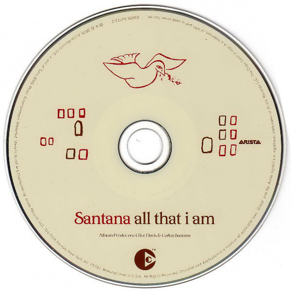 Santana : All That I Am (CD, Album, Copy Prot.)