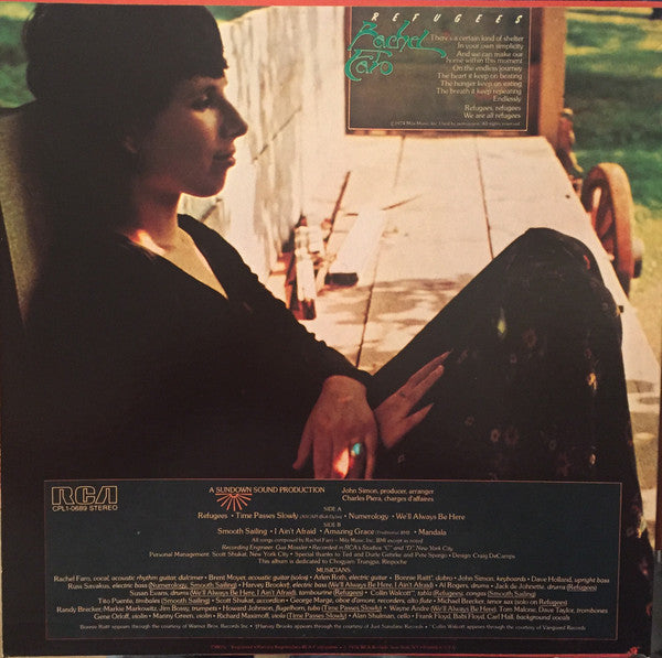 Rachel Faro : Refugees (LP, Album)