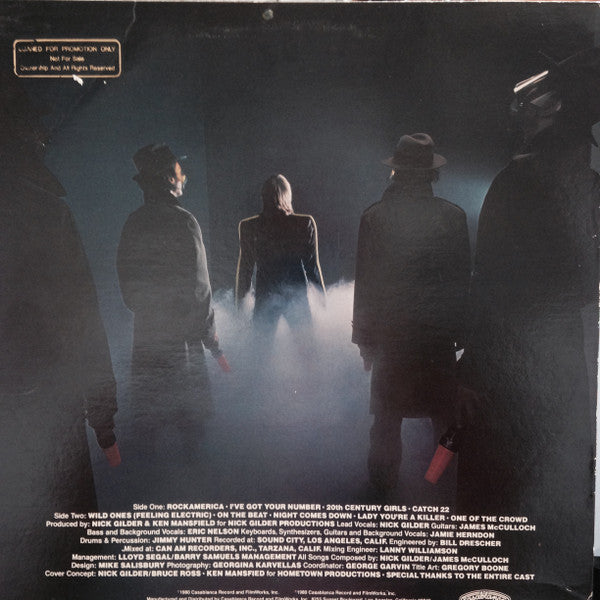 Nick Gilder : Rock America (LP, Album, Promo, 26)