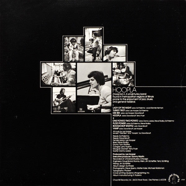 Les Hooper : Hoopla (LP, Album)