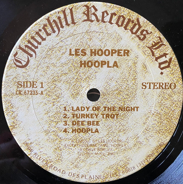 Les Hooper : Hoopla (LP, Album)