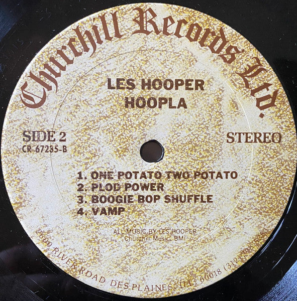 Les Hooper : Hoopla (LP, Album)