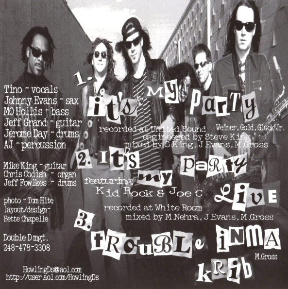 Howling Diablos : It's My Party (CD, Single)