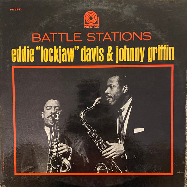 Eddie "Lockjaw" Davis & Johnny Griffin : Battle Stations (LP, Album, Mono)