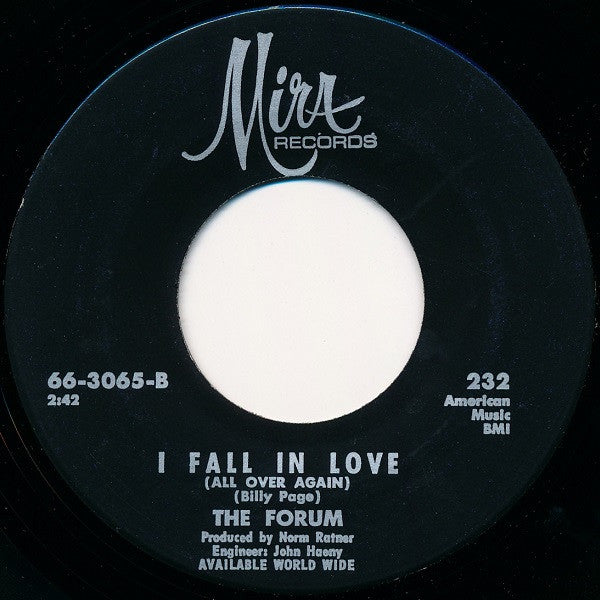 The Forum : The River Is Wide / I Fall In Love (All Over Again) (7", Single, RE)