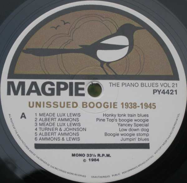 Various : 'Jump For Joy' Unissued Boogie 1938-1945 (LP, Comp, Mono)