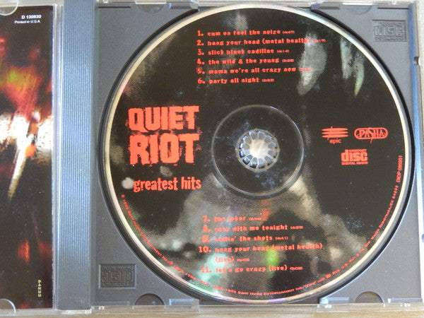 Quiet Riot : Greatest Hits (CD, Comp, Club, RE)