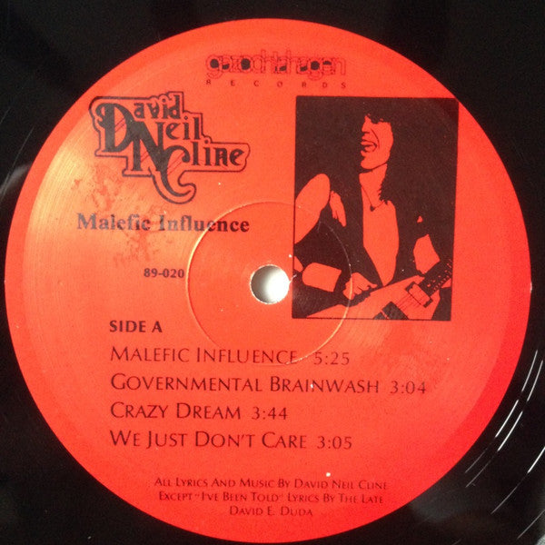 David Neil Cline : Malefic Influence (LP, Album)