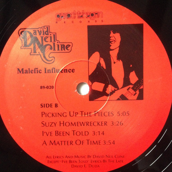 David Neil Cline : Malefic Influence (LP, Album)