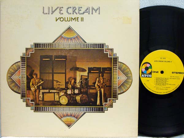 Cream (2) : Live Cream Volume II (LP, Album, Club, CRC)