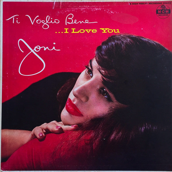Joni James : Ti Voglio Bene ...I Love You (LP, Mono)
