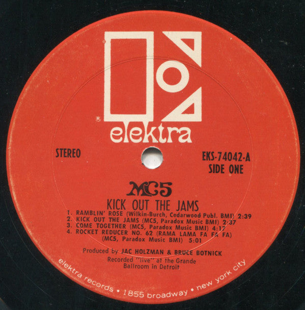 MC5 : Kick Out The Jams (LP, Album, RE, Cen)