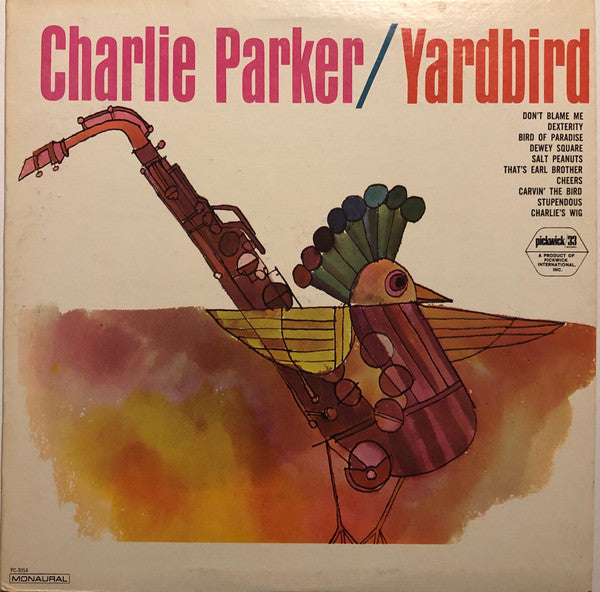 Charlie Parker : Yardbird (LP, Comp, Mono)