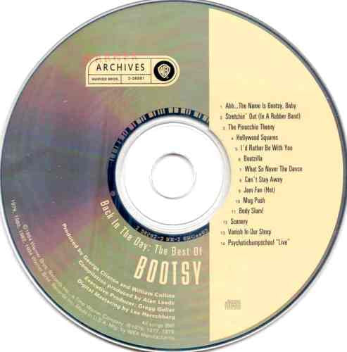 Bootsy Collins : Back In The Day: The Best Of Bootsy Collins (CD, Comp)