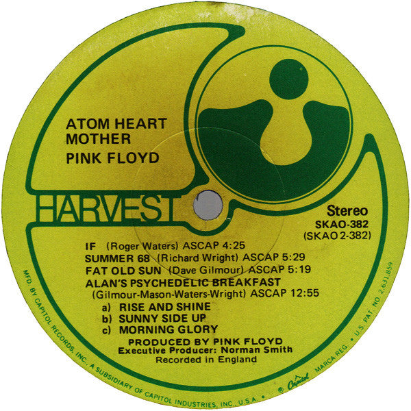 Pink Floyd : Atom Heart Mother (LP, Album, Jac)
